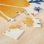 Bloemrijke Volkskunstpuzzel Legpuzzel (Zijkant)
