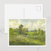 Bloemrijke weide schilderij briefkaart (Voorkant / Achterkant)