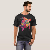 Bloemrijke Zee T-shirt (Voorkant volledig)