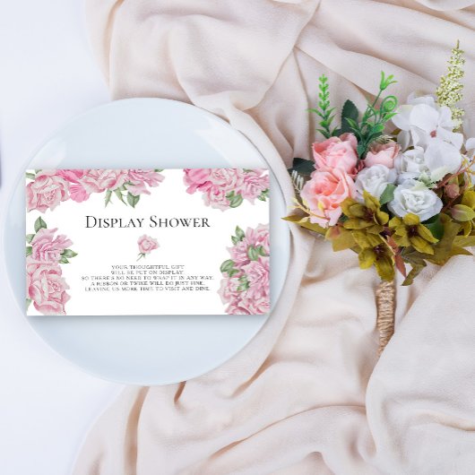 Bloemrozen - Showershow Informatiekaartje