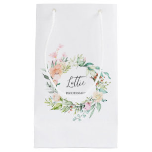 Bloemrozenkrans Bruidsmeisje Bachelorette Klein Cadeauzakje