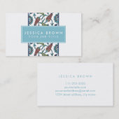  bloemsamenstellingen Bedrijfskaarttemplate Visitekaartje (Voorkant / Achterkant)