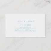  bloemsamenstellingen Bedrijfskaarttemplate Visitekaartje (Achterkant)