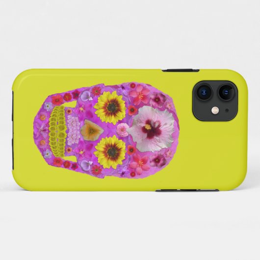 Bloemschedel 7 Case-Mate iPhone case (Achterkant (horizontaal))