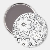 Bloemschikken 11 magneet (Voorkant / Achterkant)