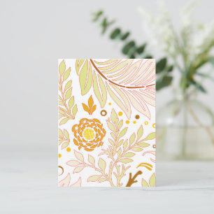 Bloemschikken 19 briefkaart