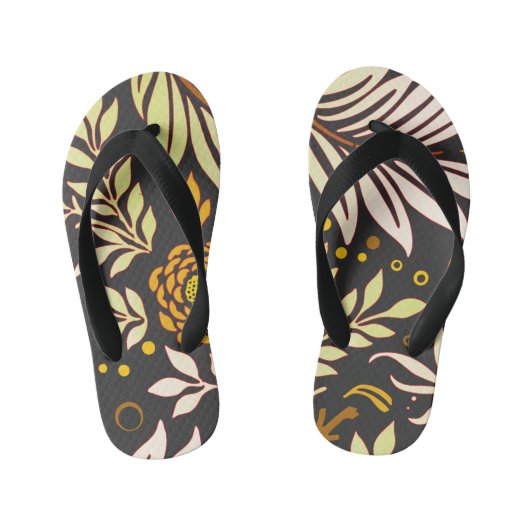 Bloemschikken 19 kinder teenslippers (Voetbed)