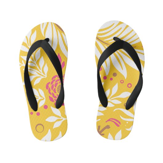 Bloemschikken 24 kinder teenslippers (Voetbed)