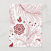 Bloemschikken 28 briefkaart (Voorkant)