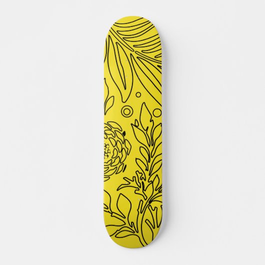 Bloemschikken 36 persoonlijk skateboard (Voorkant)