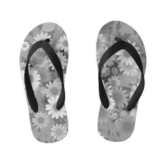 Bloemschikken 3 kinder teenslippers (Voetbed)