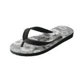 Bloemschikken 3 kinder teenslippers (Schuin)