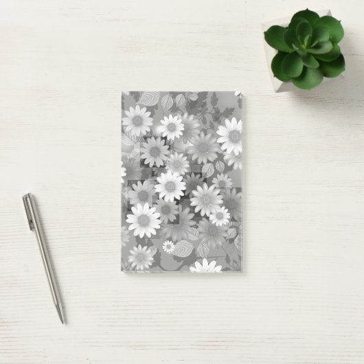 Bloemschikken 3 post-it® notes (Kantoor)