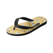 Bloemschikken 4 kinder teenslippers (Schuin)