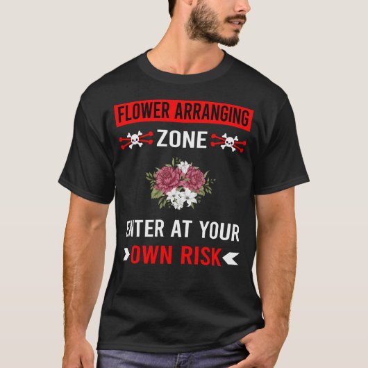 Bloemschikken Bloemstuk Bloemontwerp T-shirt (Voorkant)
