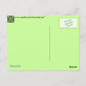 Bloemschikken Briefkaart (Achterkant)