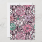 bloemschikken patronen feestdagenkaart (Achterkant)