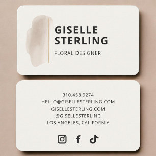 Bloemschikker Visitekaartje