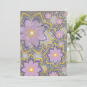 Bloemschikking 10 bedankkaart (Staand voorkant)