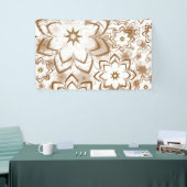 Bloemschikking 12 spandoek (Beurs)
