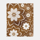 Bloemschikking 13 fleece deken (Voorkant)