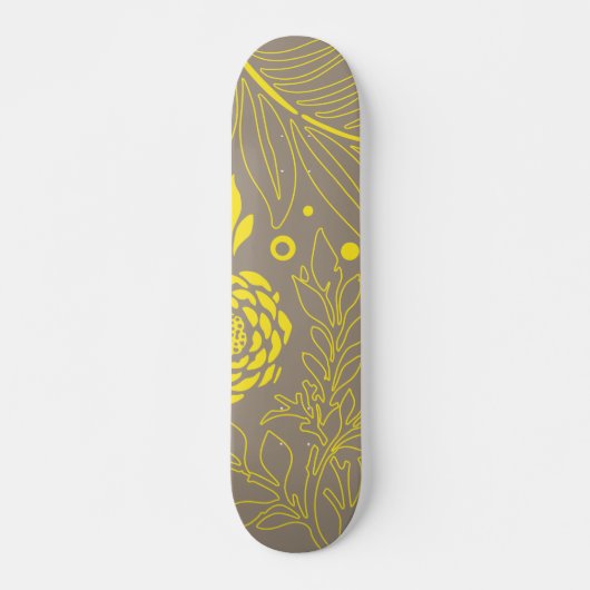 Bloemschikking 18 persoonlijk skateboard (Voorkant)