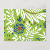 Bloemschikking 27 briefkaart (Achterkant)