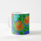 Bloemschikking #2 koffiemok (Voorkant links)