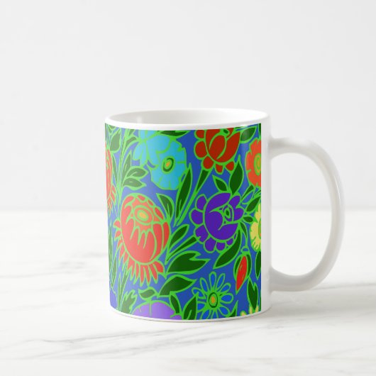 Bloemschikking #2 koffiemok (Rechts)