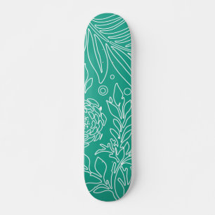 Bloemschikking 34 persoonlijk skateboard