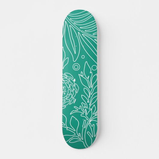 Bloemschikking 34 persoonlijk skateboard (Voorkant)