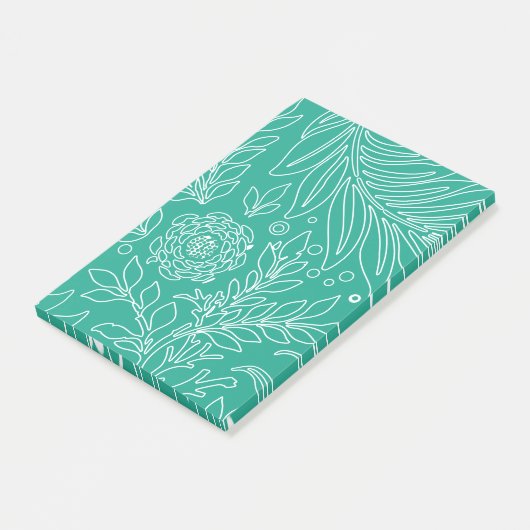 Bloemschikking 34 post-it® notes (Schuin)