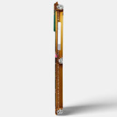 Bloemschikking in gouden lijst Case-Mate iPhone case (Achterkant / Links)