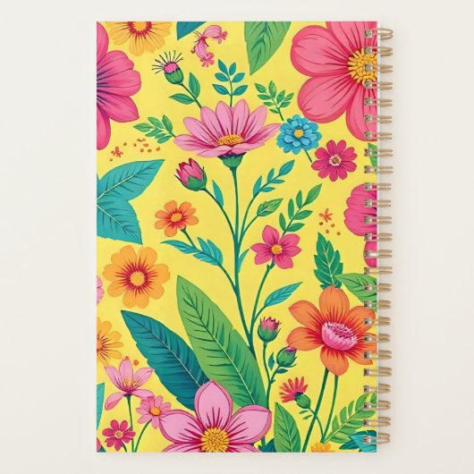 bloemschikking planner (Achterkant)