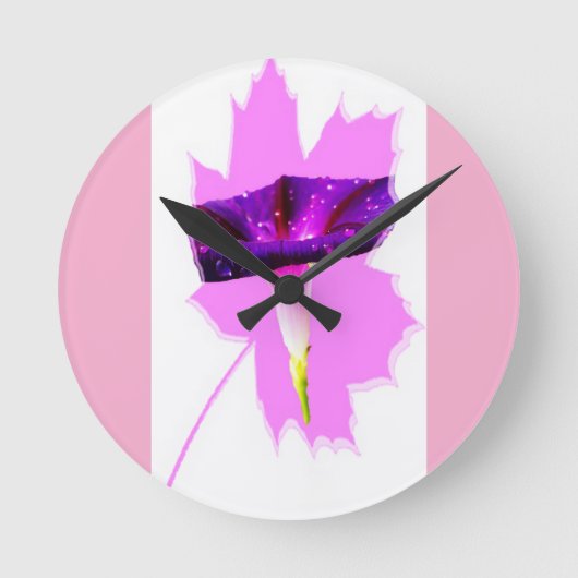 Bloemschikking ronde klok (Voorkant)