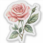 Bloemschikking Sticker (Voorkant)
