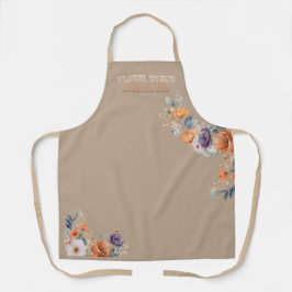 Bloemschikkingsbedrijf - Elegante Rustieke Kraft B Schort