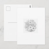 Bloemschikkunst Briefkaart (Voorkant / Achterkant)