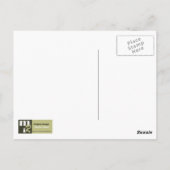 Bloemschilder van Paul de Longpré Moederdag Briefkaart (Achterkant)