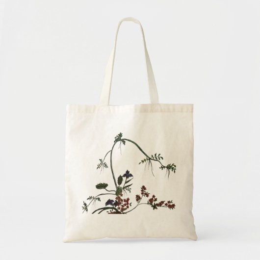 Bloemschilderij Japanse Bloem Tote Bag (Voorkant)