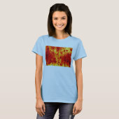 Bloemschilderijen T-shirt (Voorkant volledig)