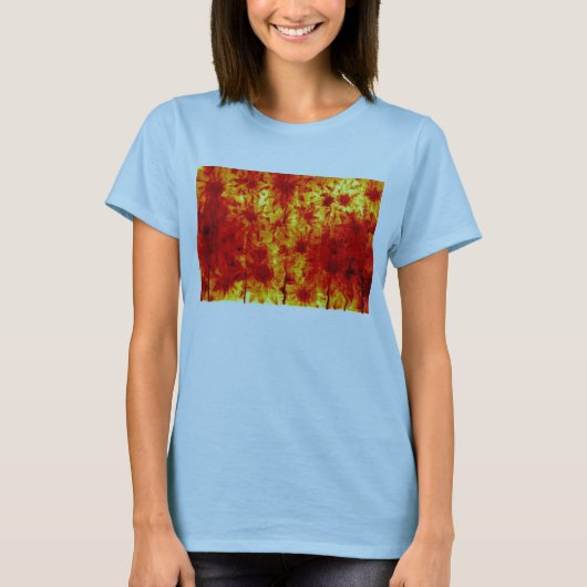 Bloemschilderijen T-shirt (Voorkant)