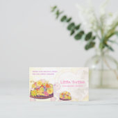 Bloemschildpadden kinderopvang visitekaartje (Staand voorkant)