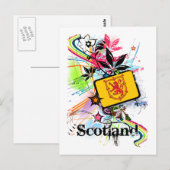 BloemSchotland Briefkaart (Voorkant / Achterkant)