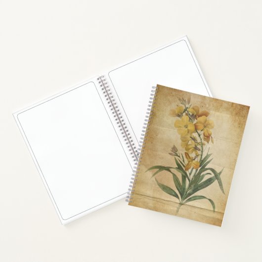  Bloemschraper Tijdschrift Style Sketchbook Notitieboek (Binnen)