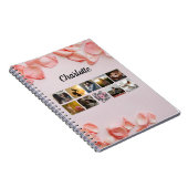 Bloemschrift Beste Moeder ooit Moeder's Fotocollag Notitieboek (Rechterzijde)