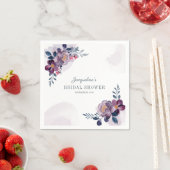 Bloemschrift Rustiek Vrijgezellenfeest Papier Servet (Insitu)