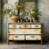 bloemscript decoupage print tissuepapier