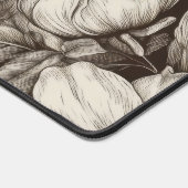 bloemsepiapatroon (1) bureaumat (Hoek)