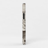  bloemsepiapatroon (1) Case-Mate iPhone case (Achterkant/rechts)